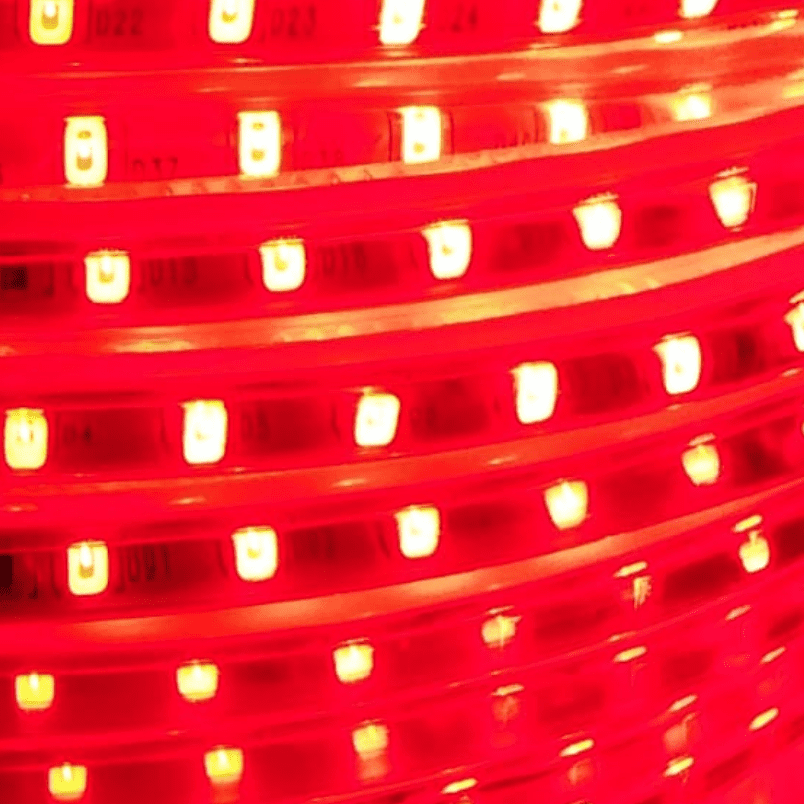 Cinta Led Rojo 2835 Con Adhesivo Interior Exterior Corte Cada 10cm - Imagen 3