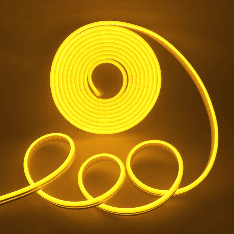 Cinta Led 12v Dorado Neon Interior Exterior Corte Cada 3cm