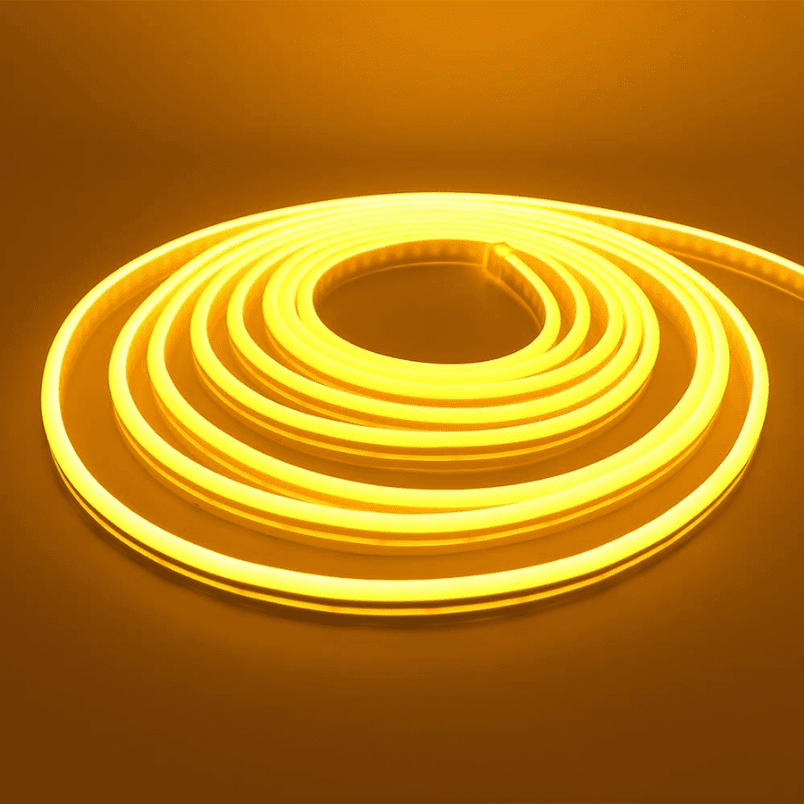 Cinta Led 12v Dorado Neon Interior Exterior Corte Cada 3cm - Imagen 3