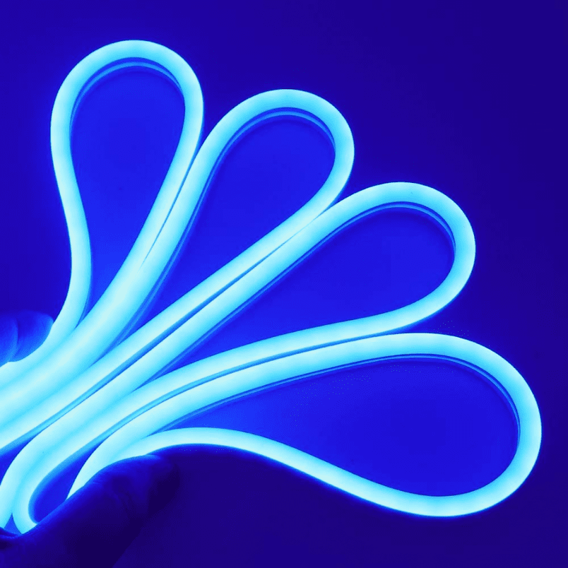 Cinta Led 220v Azul Neon Interior Exterior Corte Cada 1 Metro - Imagen 3