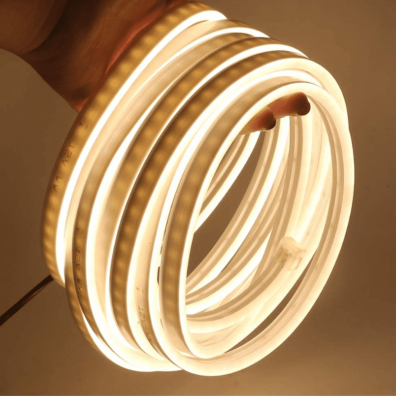 Cinta Led 12v Blanca Calida Neon 3000k Interior Exterior Corte Cada 3cm - Imagen 3