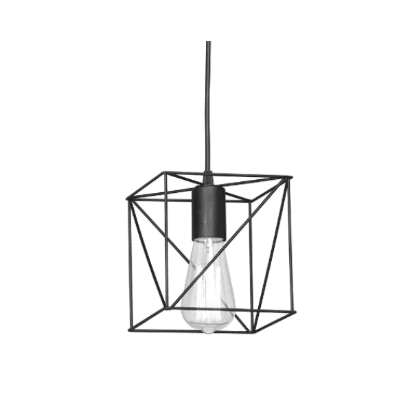 Lampara De Techo Porta Ampolleta E27 Modelo Sirius Cuadrada Und - Imagen 3