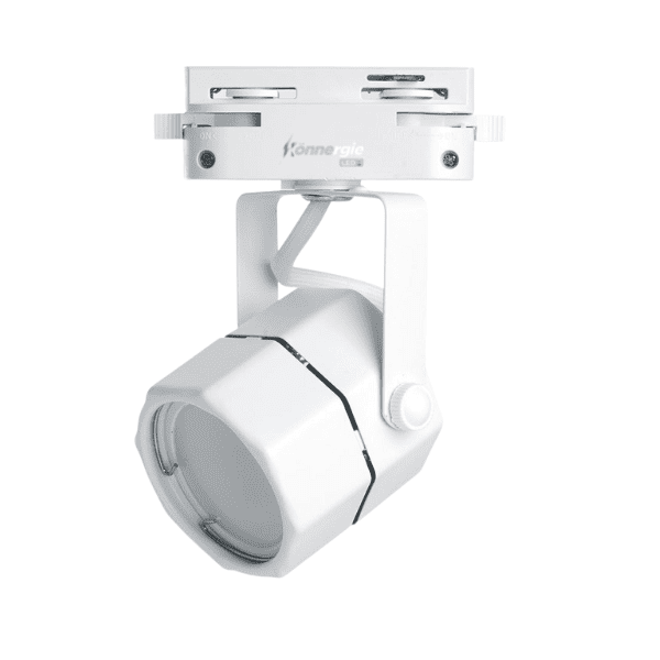 Foco Monofasico Blanco Porta Ampolleta Gu10 Modelo Naira Und