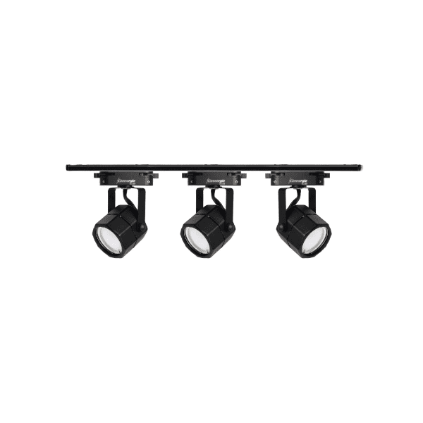 Foco Monofasico Negro Porta Ampolleta Gu10 Modelo Naira Und - Imagen 2