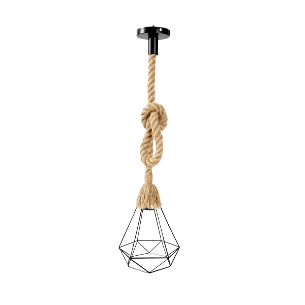 Lampara De Techo Porta Ampolleta E27 Modelo Becrux Iii - Imagen 2