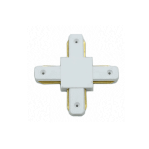 Conector Blanco Modelo X Para Riel Monofasico