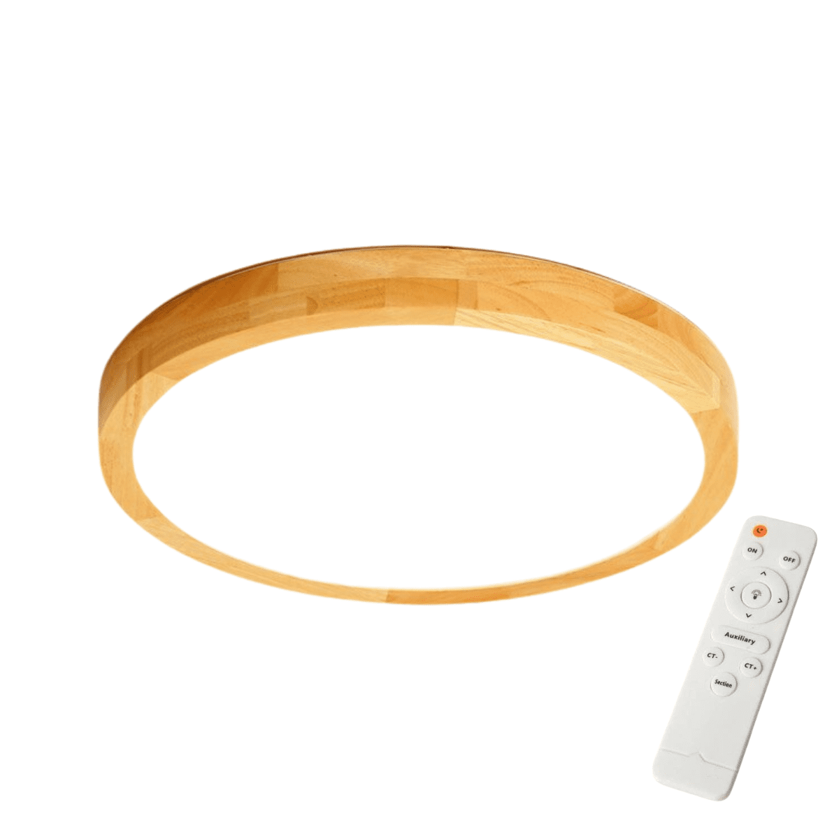 Lampara Redonda. 48w 400mm Urvi Mdf Clara 3000-4000-6000k C/Control