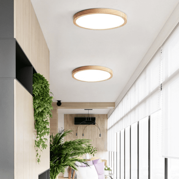 Lampara Redonda. 48w 400mm Urvi Mdf Clara 3000-4000-6000k C/Control - Imagen 6