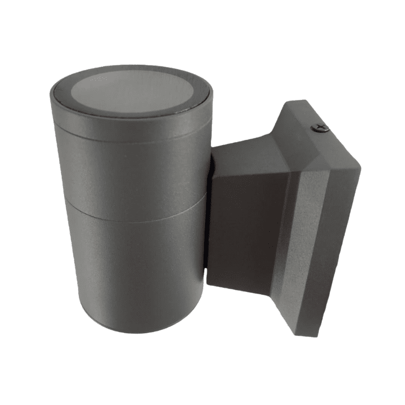 Aplique Led Exterior Gris Modelo Kapelle Cilindro Ip54 Simpleporta Gu10 - Imagen 2