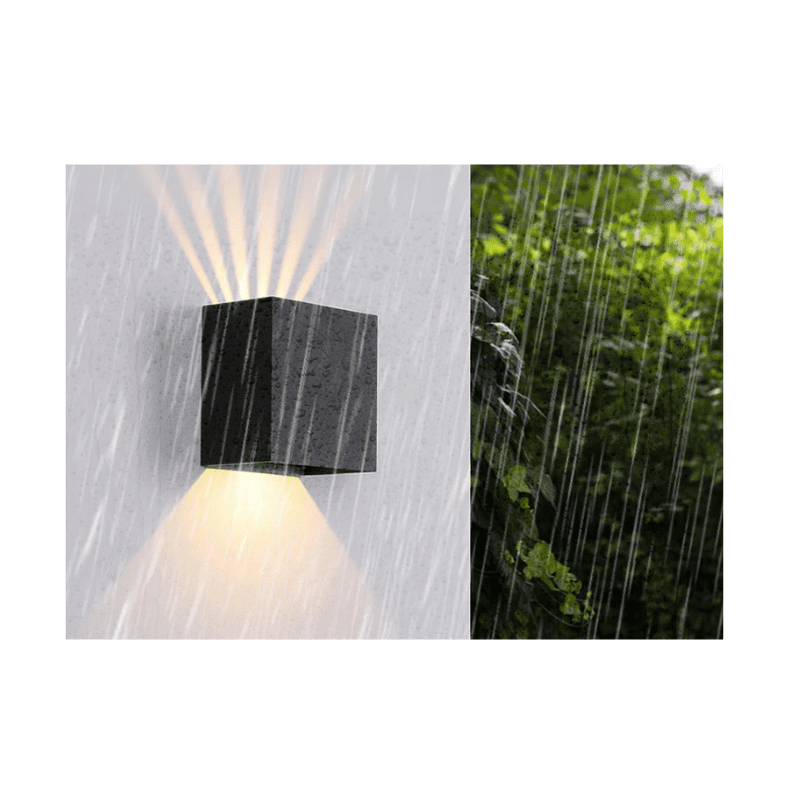 Aplique Led Doble 2x4w 3000k Negro Modelo Eos Ii - Imagen 5