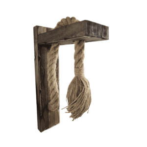 Aplique Porta Ampolleta E27 D Modelo Madera Vintage Und