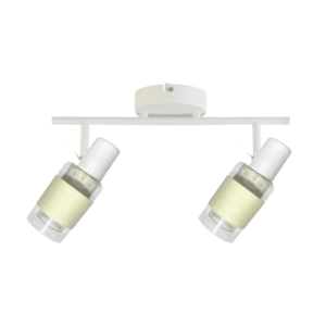 Aplique Blanco Doble Porta E14 Led Modelo Zaurak