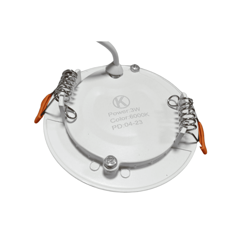 Panel Spot Pro Embutido 3w Redondo Frio 6000k - Imagen 2