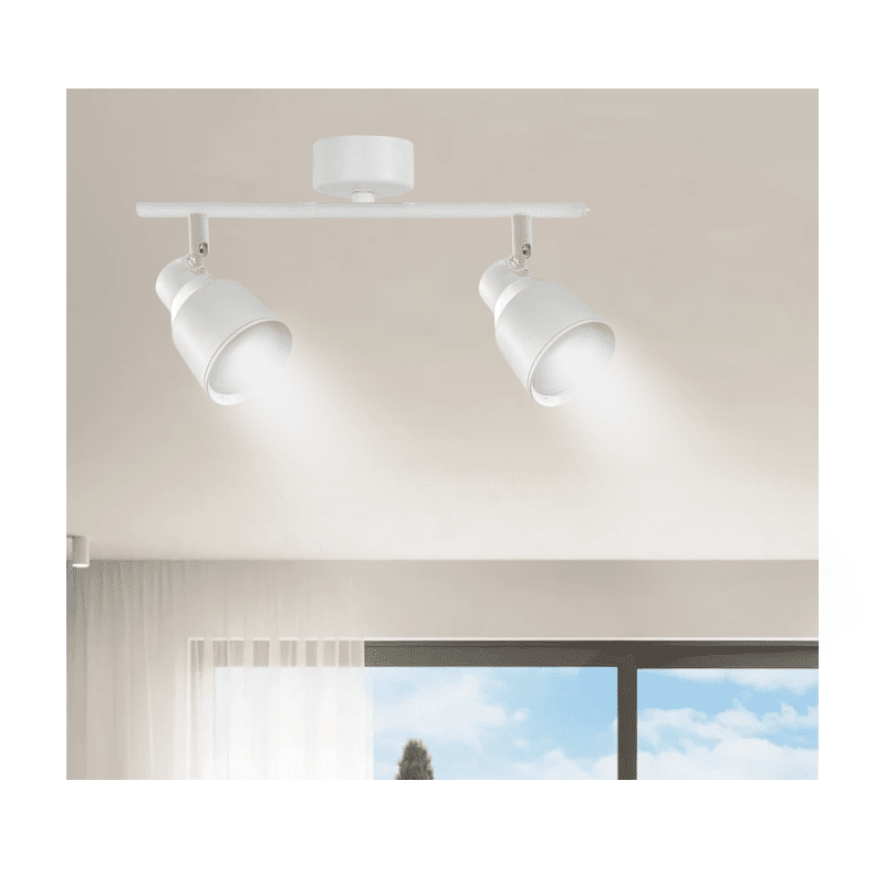 Foco Porta Gu10 Blanco Sobrepuesto Led Modelo Híades - Imagen 3
