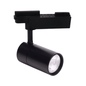 Foco Led A Riel Monofasico 10w 3000k Negro Modelo Altair-Zeroflicker A