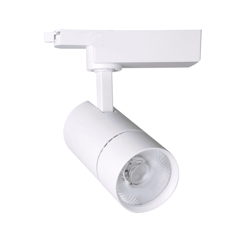 Foco Led A Riel Monofasico 20w 4000k Blanco Modelo Altair-Zeroflicker A
