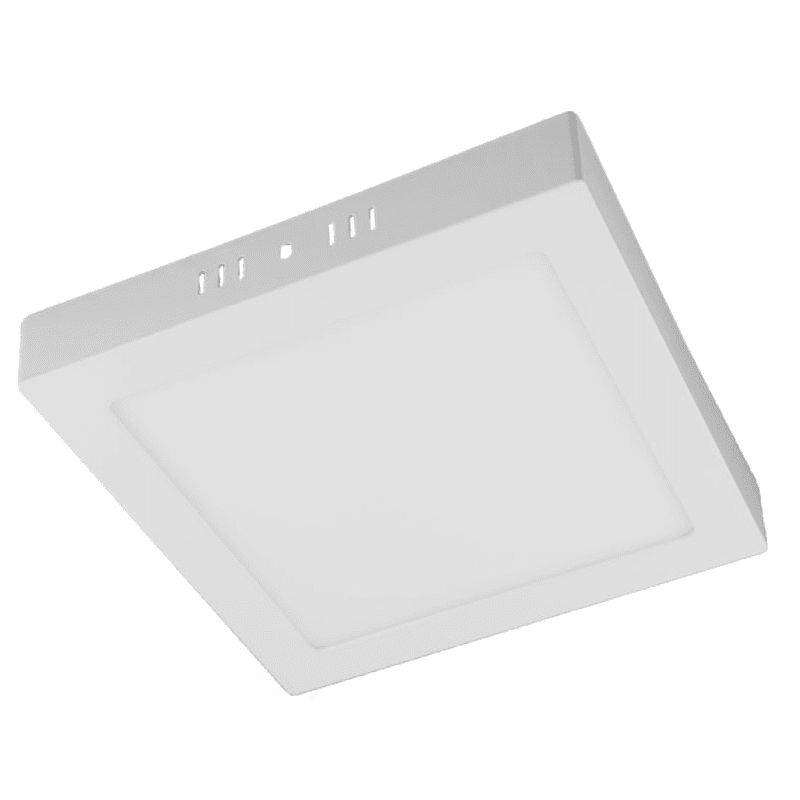 Panel Sobrepuesto Pro Cuadrado 24w Frio 6500k
