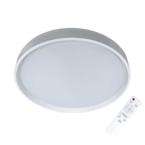 Lampara Led Sobrepuesta C/Control 48+48w Blanca Taurus Ii 3000k-4000k-6000k