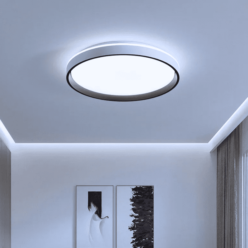 Lampara Led Sobrepuesta C/Control 48+48w Blanca Taurus Ii 3000k-4000k-6000k - Imagen 5