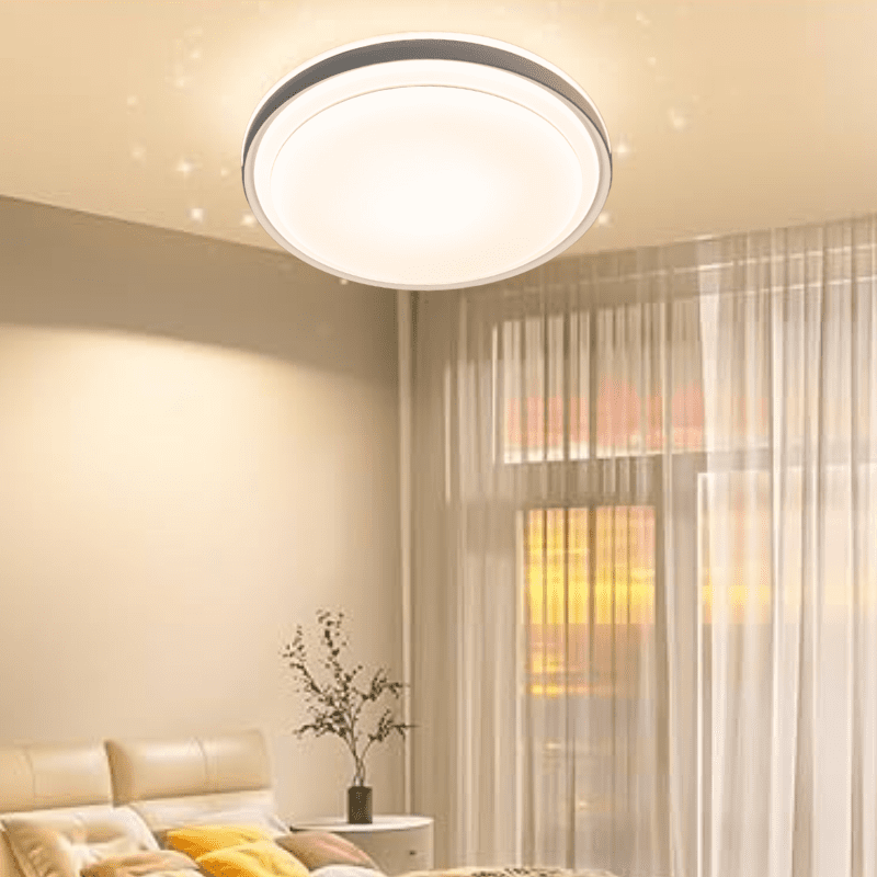 Lampara Led Sobrepuesta C/Control 48+48w Gris Taurus Iii 3000k-4000k-6000k - Imagen 4