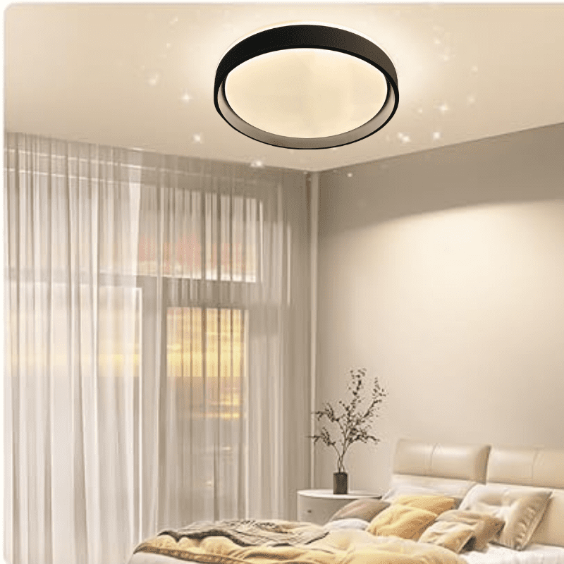 Lampara Led Sobrepuesta 42+42w Negra Aste 3000k-4000k-6000k - Imagen 3