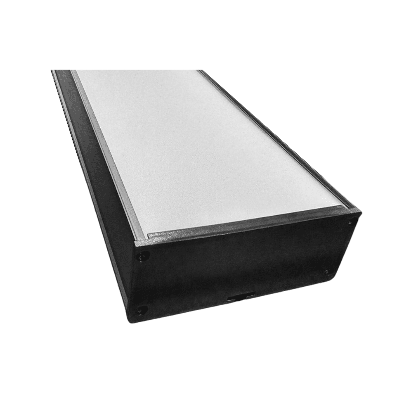 Lineal Negro Abs 1200x100x40 48w 4000k Algol - Imagen 3