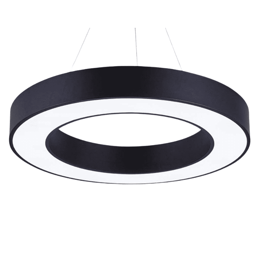Lampara Led 42w Colgante 6000k Modelo Brihaspati Redondoonda Abierta - Imagen 4