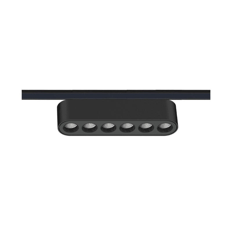 Foco Riel Magnetico 24° Cerrado Fijo 6w 48v 4000k Cygnus