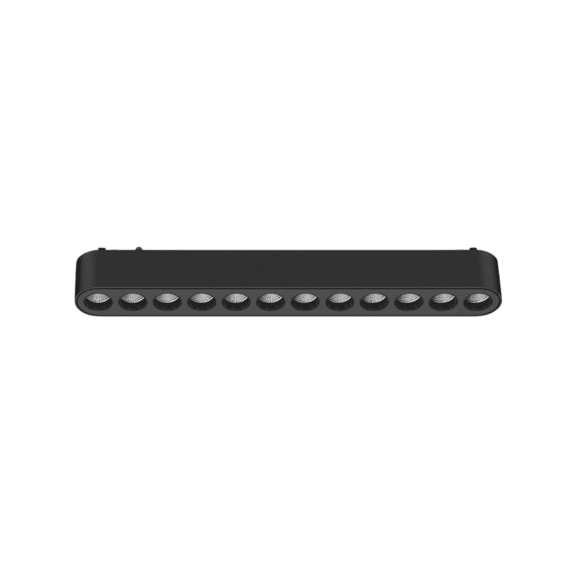 Foco Riel Magnetico 24° Cerrado Fijo 12w 48v 3000k Cygnus - Imagen 2