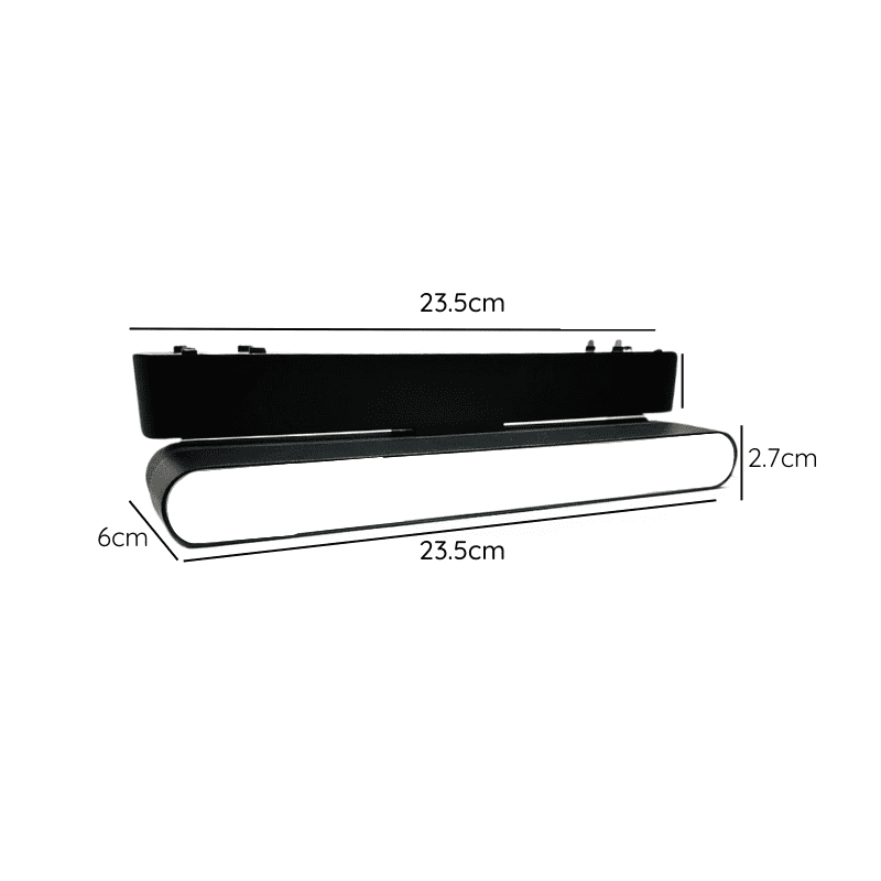Foco Riel Magnetico Empav. Retractil 12w 48v 3000k Cygnus - Imagen 4
