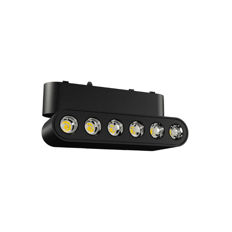 Foco Riel Magnetico 24° Cerrado Retractil 6w 48v 4000k Cygnus - Imagen 2