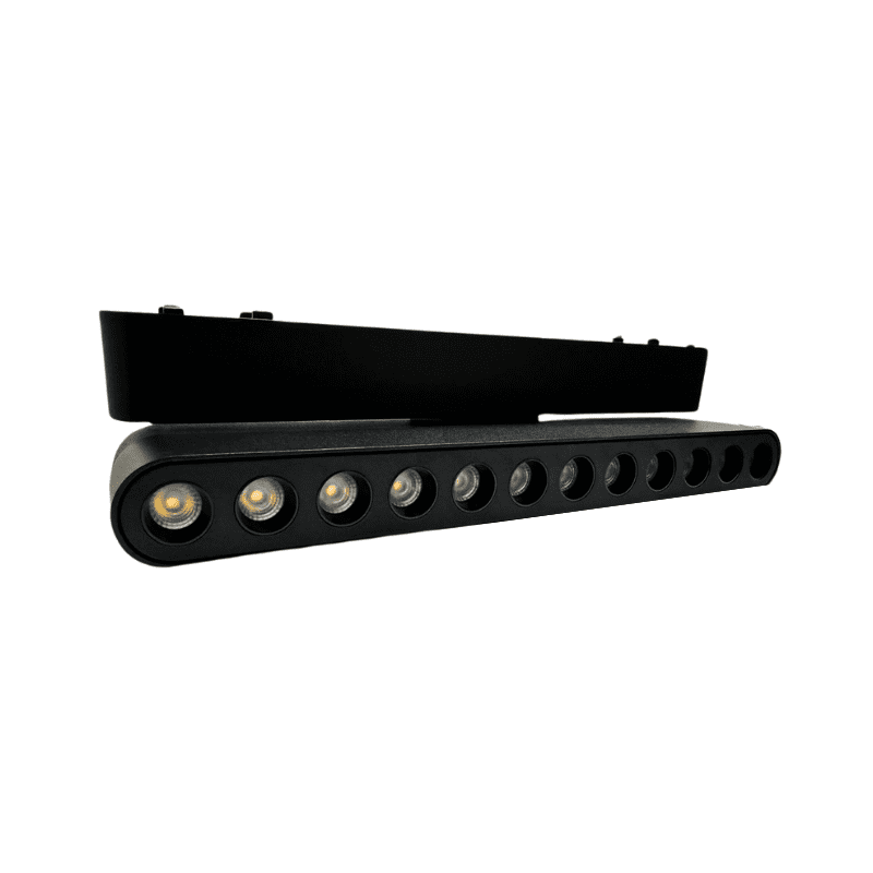 Foco Riel Magnetico 24° Retractil 12w 48v 3000k Cygnus - Imagen 2