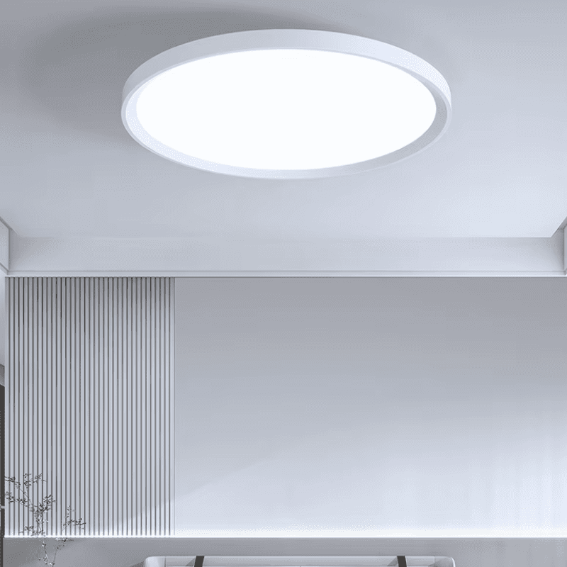 Panel Led Blanco Sob. Redondo. Slim 48w+48w 500mm 3000-4000-6500k - Imagen 4