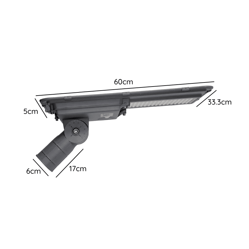 Luminaria Solar Monocristalina 200w Ip65 5000k 5v 20w 3.2v 20ah C/Control Modelo Epsilon - Imagen 4