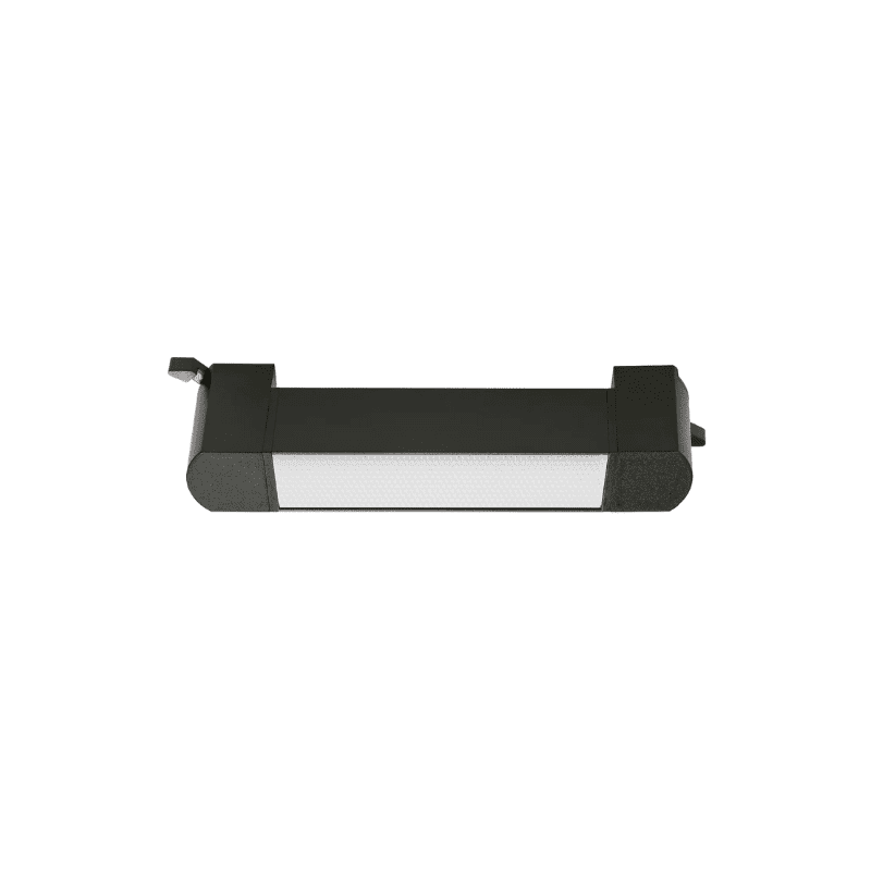 Foco Riel Monofasico Negro Empavonado Movil 10w 220v 3000k Cygnus - Imagen 2