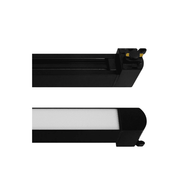 Foco Riel Monofasico Negro Empavonado Movil 10w 220v 3000k Cygnus - Imagen 5