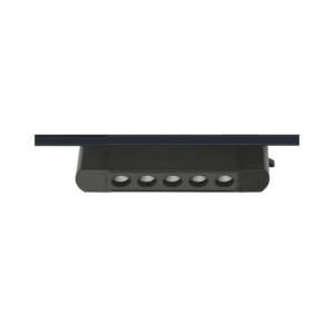 Foco Riel Monofasico Negro 24° Movil 10w 220v 3000k Cygnus
