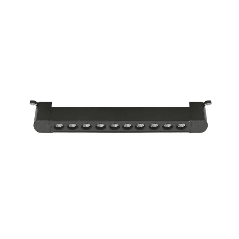 Foco Riel Monofasico Negro 24° Movil 20w 220v 3000k Cygnus - Imagen 2