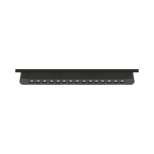 Foco Riel Monofasico Negro 24° Movil 30w 220v 4000k Cygnus