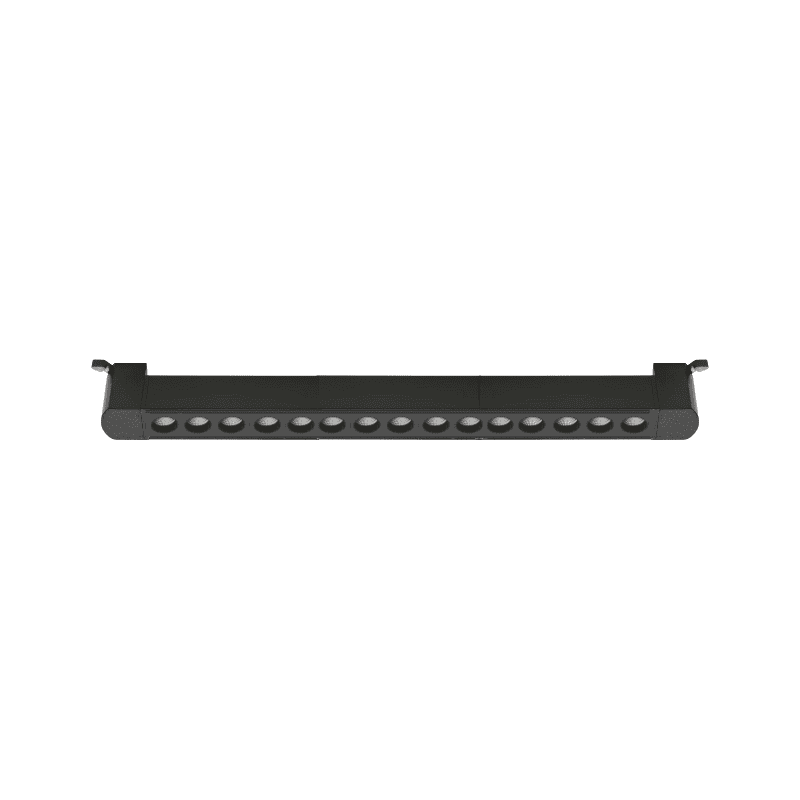 Foco Riel Monofasico Negro 24° Movil 30w 220v 4000k Cygnus - Imagen 2
