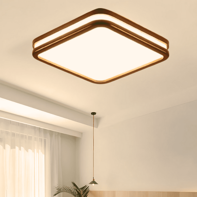 Lampara Cuad. 36w 300mm Saiph Mdf Oscura 3000-4000-6000k C/Control - Imagen 2