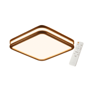 Lampara Cuad. 36w 300mm Saiph Mdf Oscura  3000-4000-6000k  C/Control