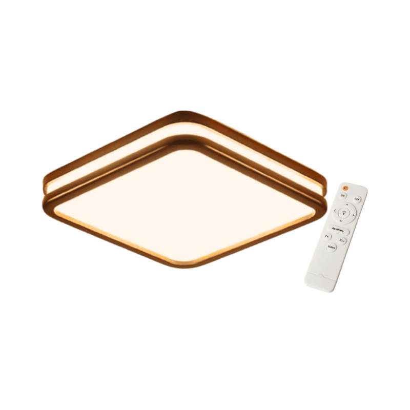 Lampara Cuad. 36w 300mm Saiph Mdf Oscura 3000-4000-6000k C/Control