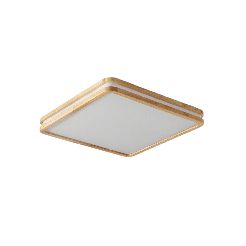 Lampara Cuadrada 48w 400mm Saiph Mdf Clara 3000-4000-6000k C/Control - Imagen 3