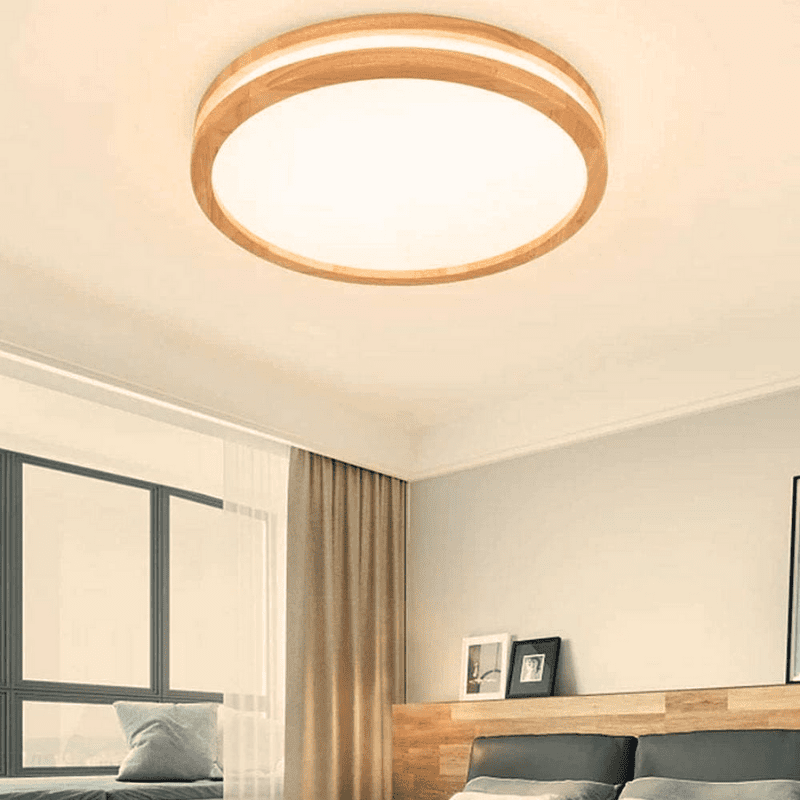 Lampara Redonda. 48w 400mm Saiph Mdf Clara 3000-4000-6000k C/Control - Imagen 2