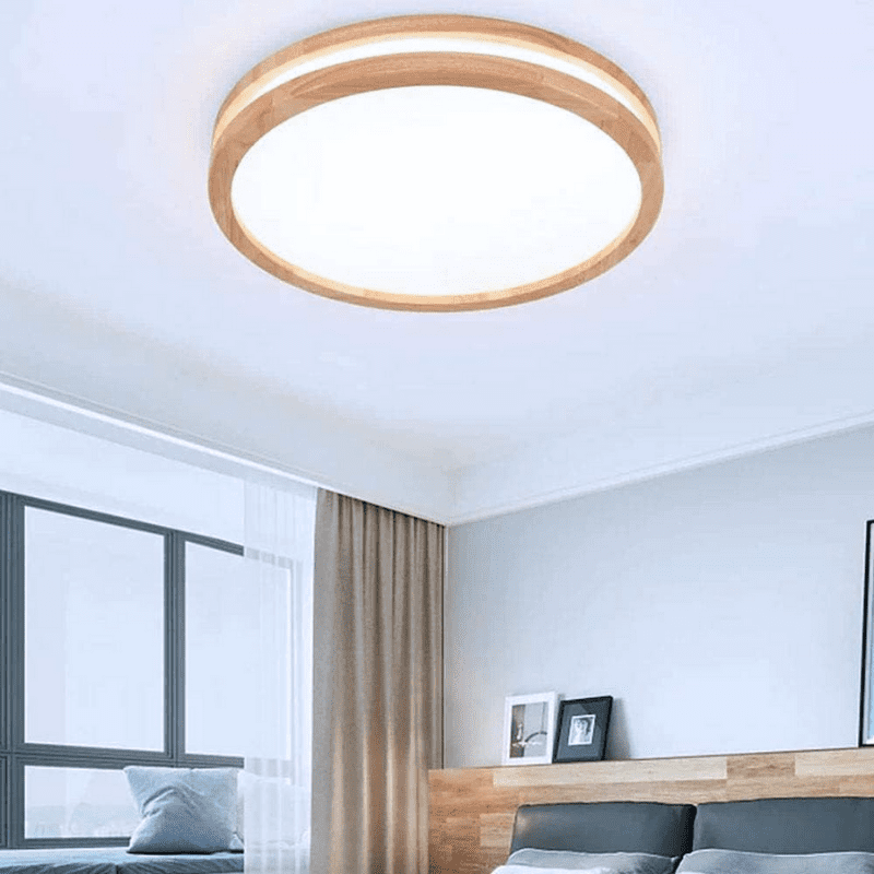Lampara Redonda. 48w 400mm Saiph Mdf Clara 3000-4000-6000k C/Control - Imagen 4