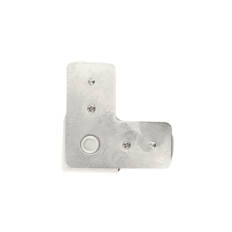 Conector Blanco Modelo L Para Riel Monofasico Modelo Procyon - Imagen 2