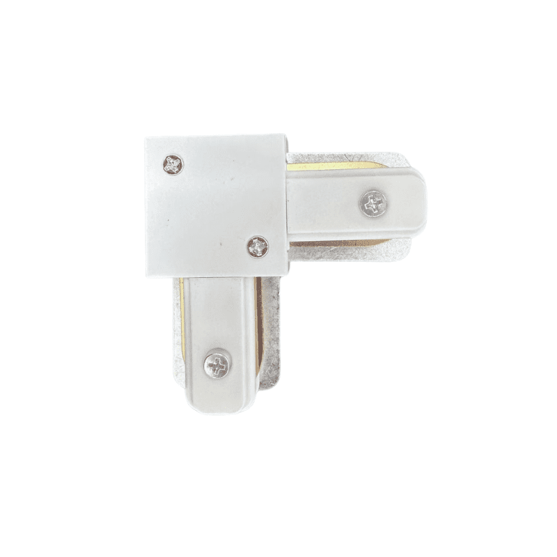 Conector Blanco Modelo L Para Riel Monofasico Modelo Procyon